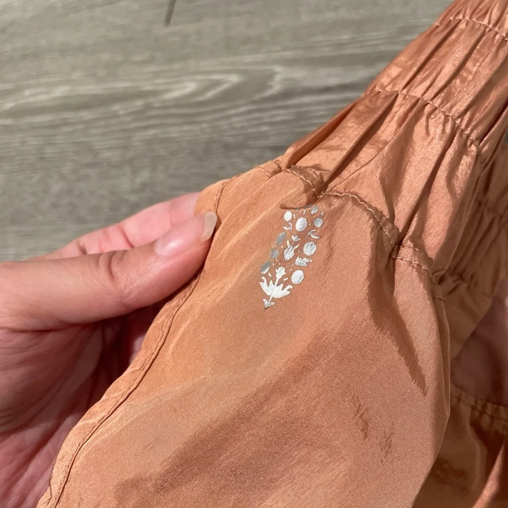 FP Movement by Free People High Waist Copper Shorts